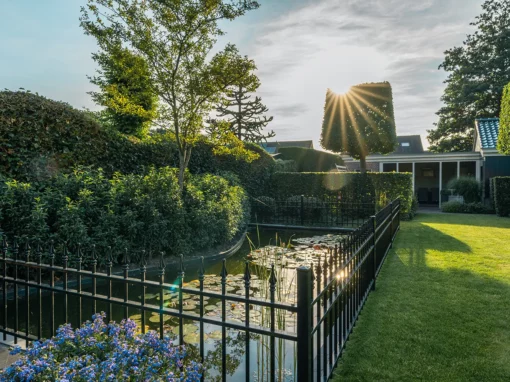 Gerenoveerde tuin in Obdam